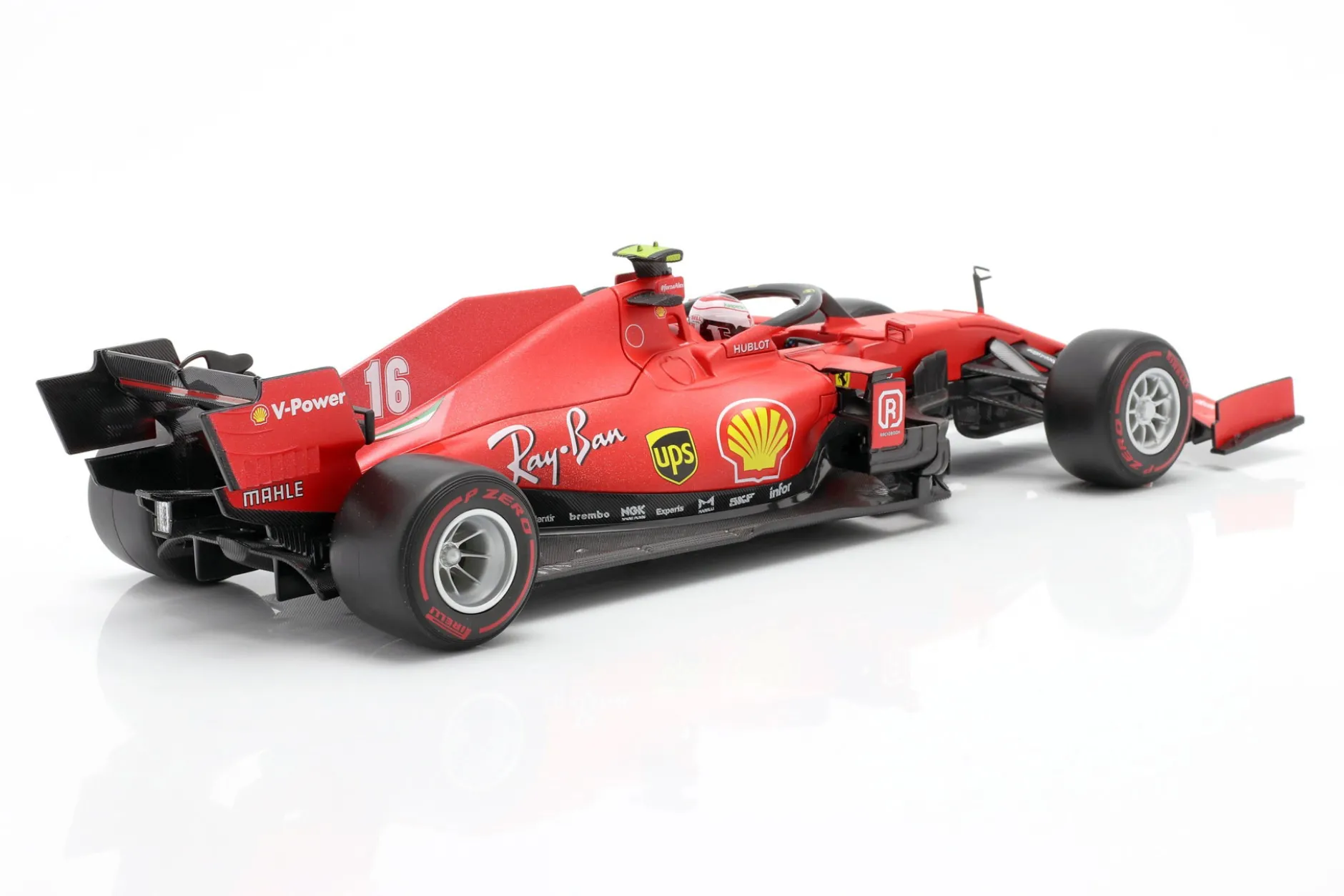 Charles Leclerc Ferrari SF1000 #16 2nd Österreich GP Formel 1 2020 1:18 Bburago