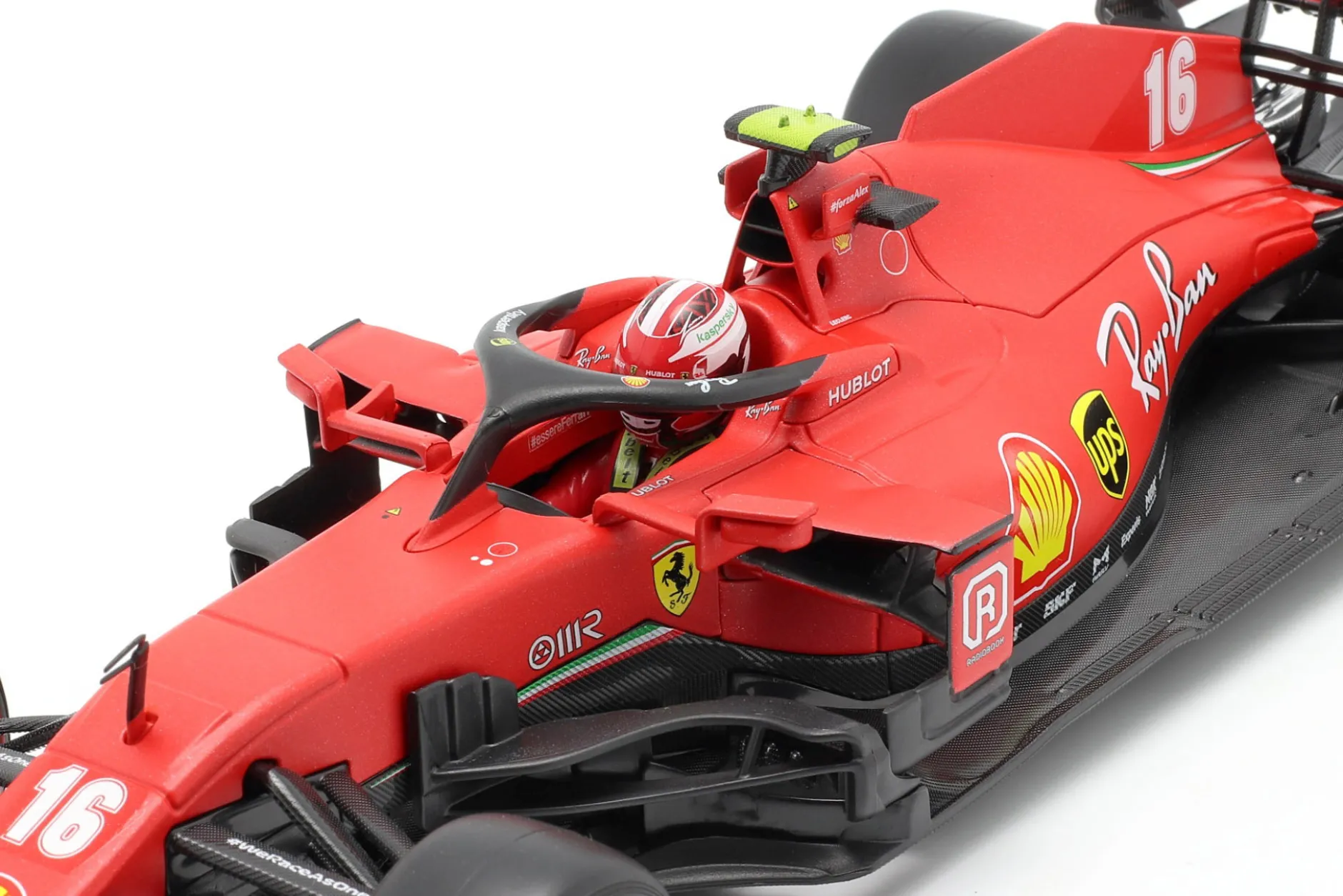 Charles Leclerc Ferrari SF1000 #16 2nd Österreich GP Formel 1 2020 1:18 Bburago