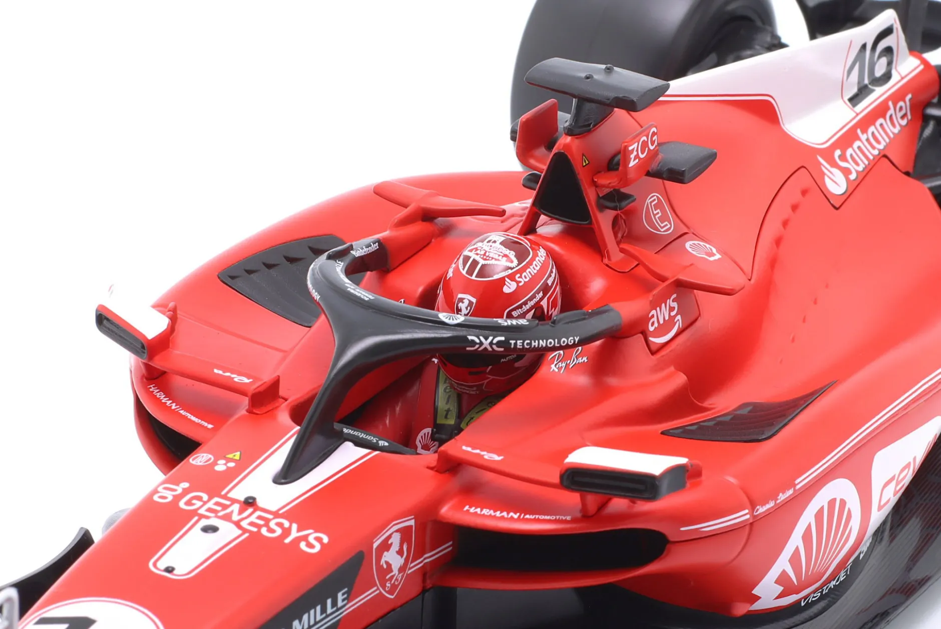 Charles Leclerc Ferrari SF-23 #16 2nd Las Vegas GP Formel 1 2023 1:18 Bburago