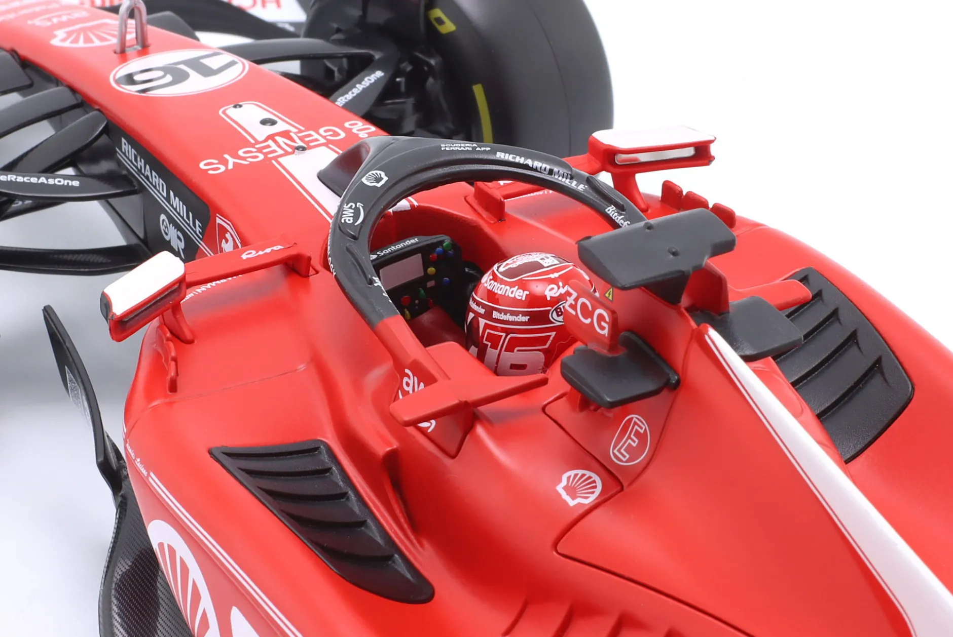 Charles Leclerc Ferrari SF-23 #16 2nd Las Vegas GP Formel 1 2023 1:18 Bburago