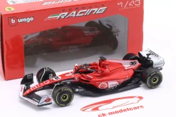 Charles Leclerc Ferrari SF23 #16 2nd Las Vegas GP Formel 1 2023 1:43 Bburago