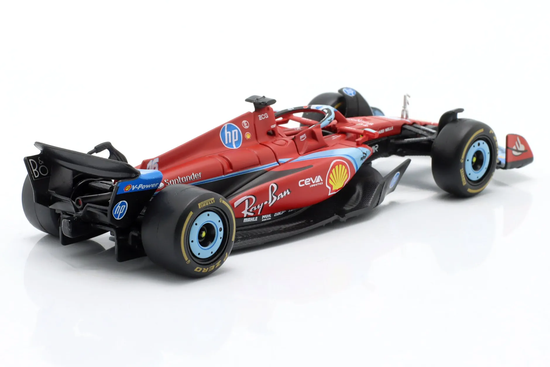 Charles Leclerc Ferrari SF-24 #16 2nd Miami GP Formel 1 2024 1:43 Bburago