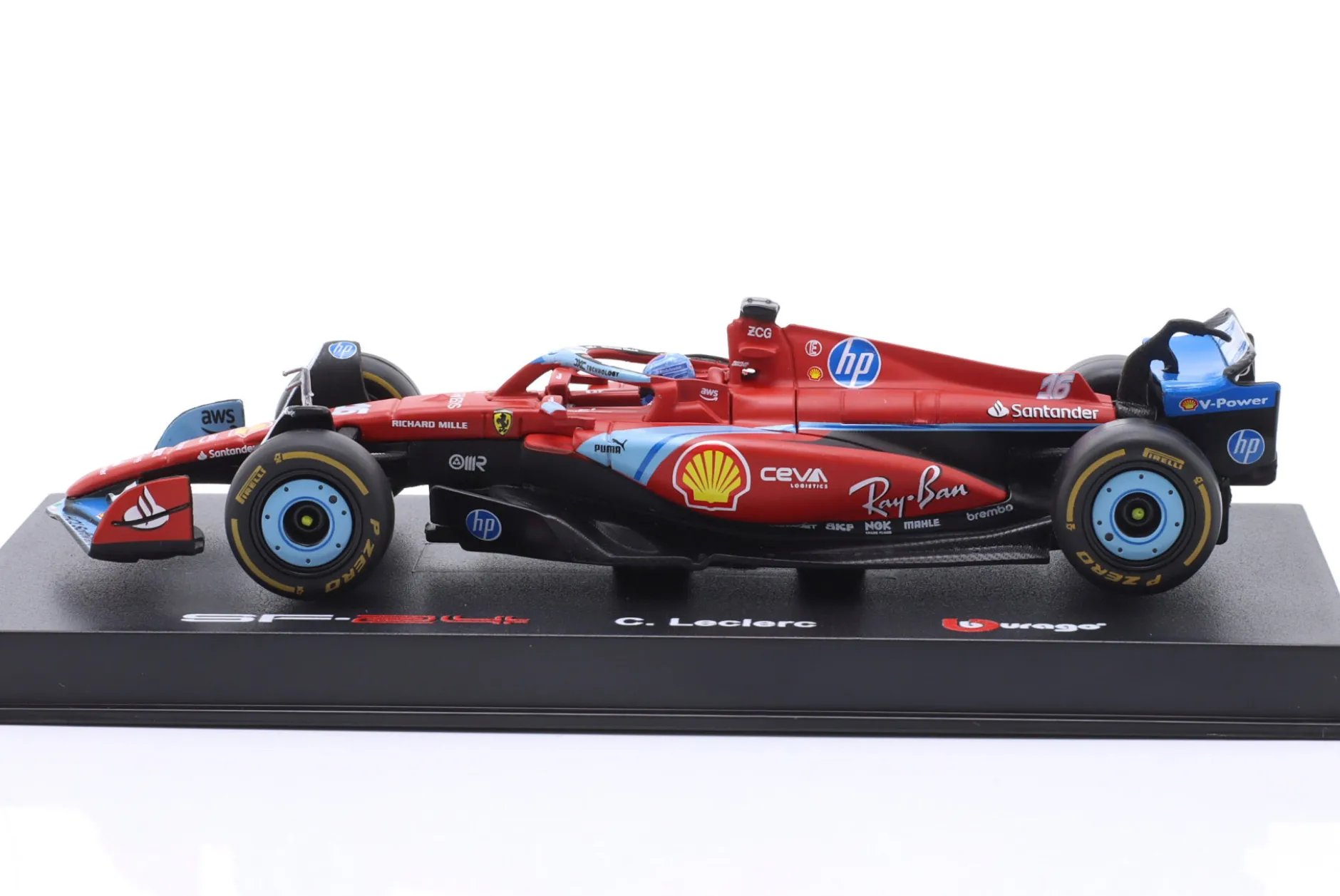 Charles Leclerc Ferrari SF-24 #16 3rd Miami GP Formel 1 2024 1:43 Bburago