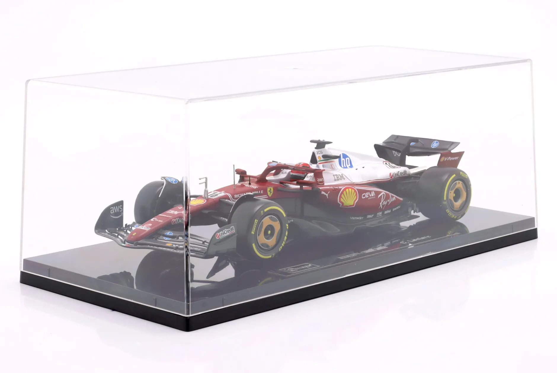 Charles Leclerc Ferrari SF-25 #16 4th Italien GP Formel 1 2025 1:18 Bburago