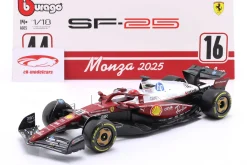 Charles Leclerc Ferrari SF-25 #16 4th Italien GP Formel 1 2025 1:18 Bburago