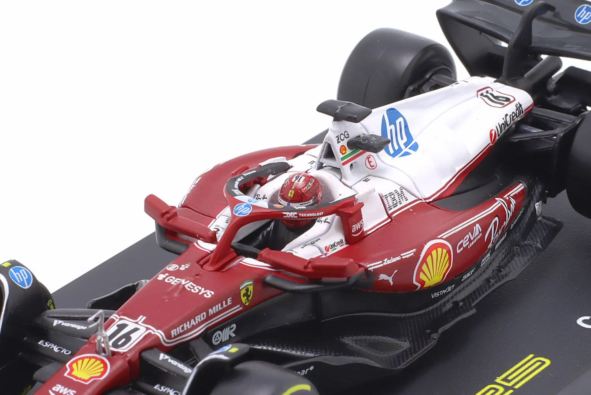 Charles Leclerc Ferrari SF-25 #16 4th Italien GP Formel 1 2025 1:43 Bburago