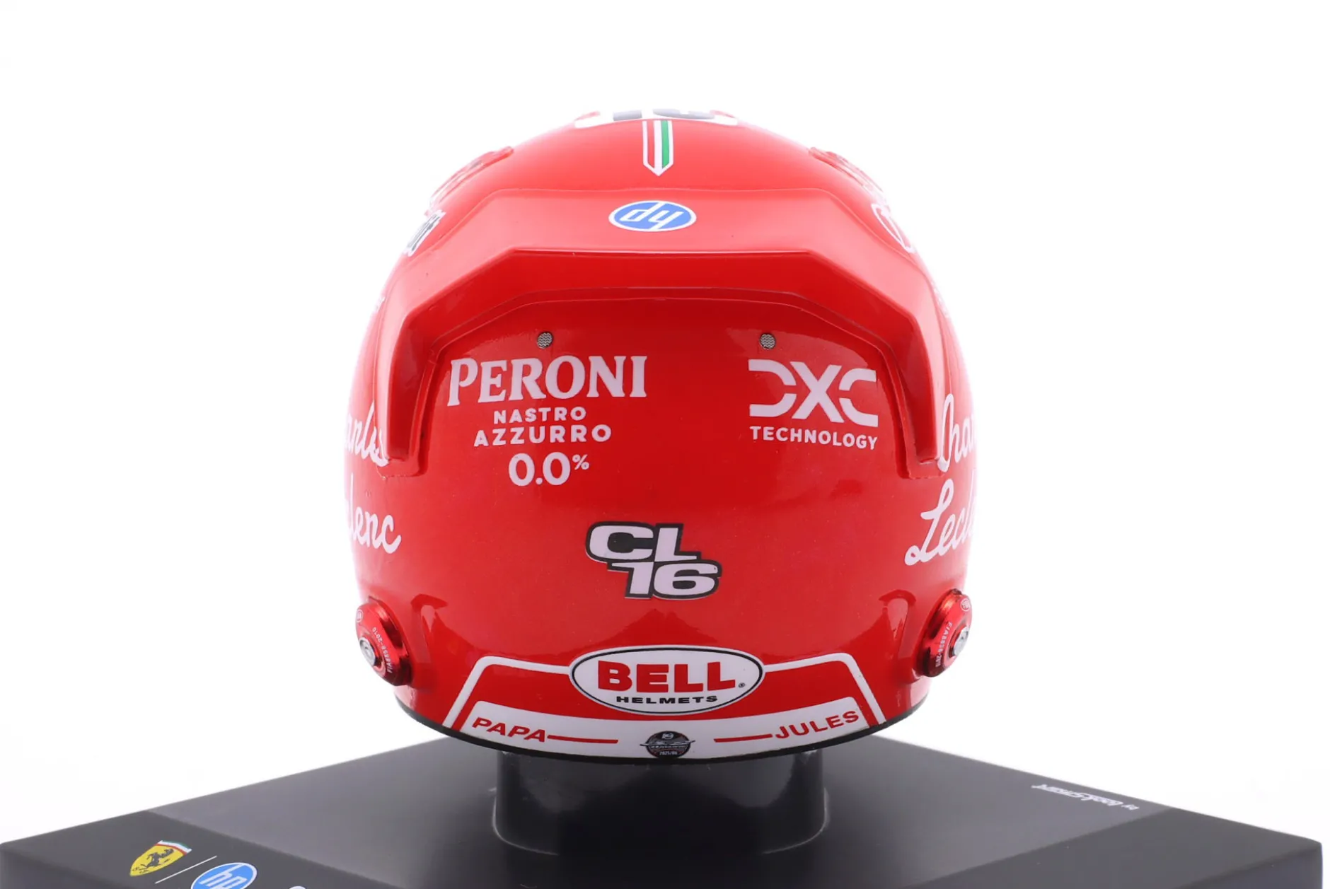 Charles Leclerc Scuderia Ferrari #16 4th Italien GP Formel 1 2025 Helm 1:5 LookSmart