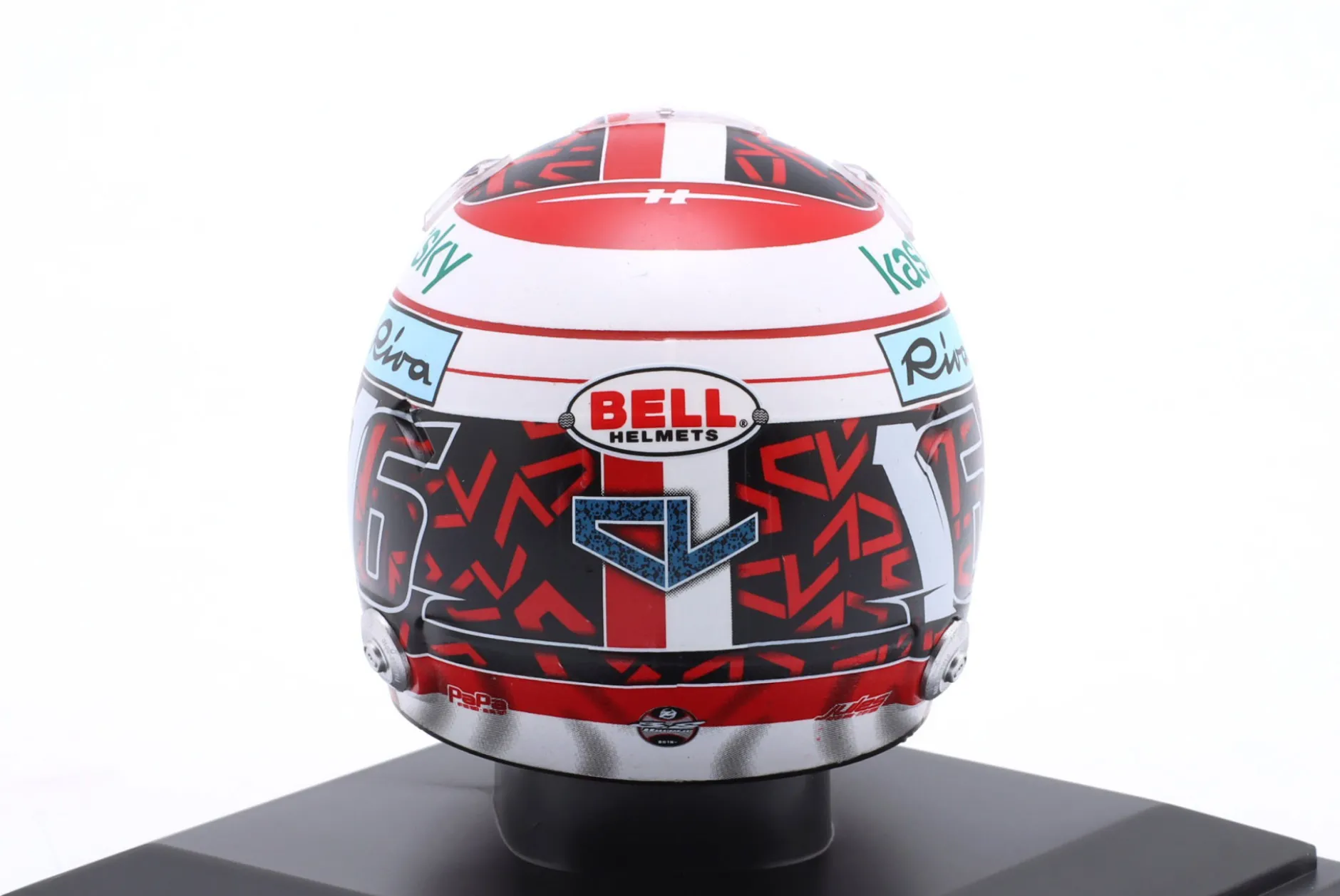 Charles Leclerc Scuderia Ferrari #16 Formel 1 2020 Helm 1:5 Spark Editions