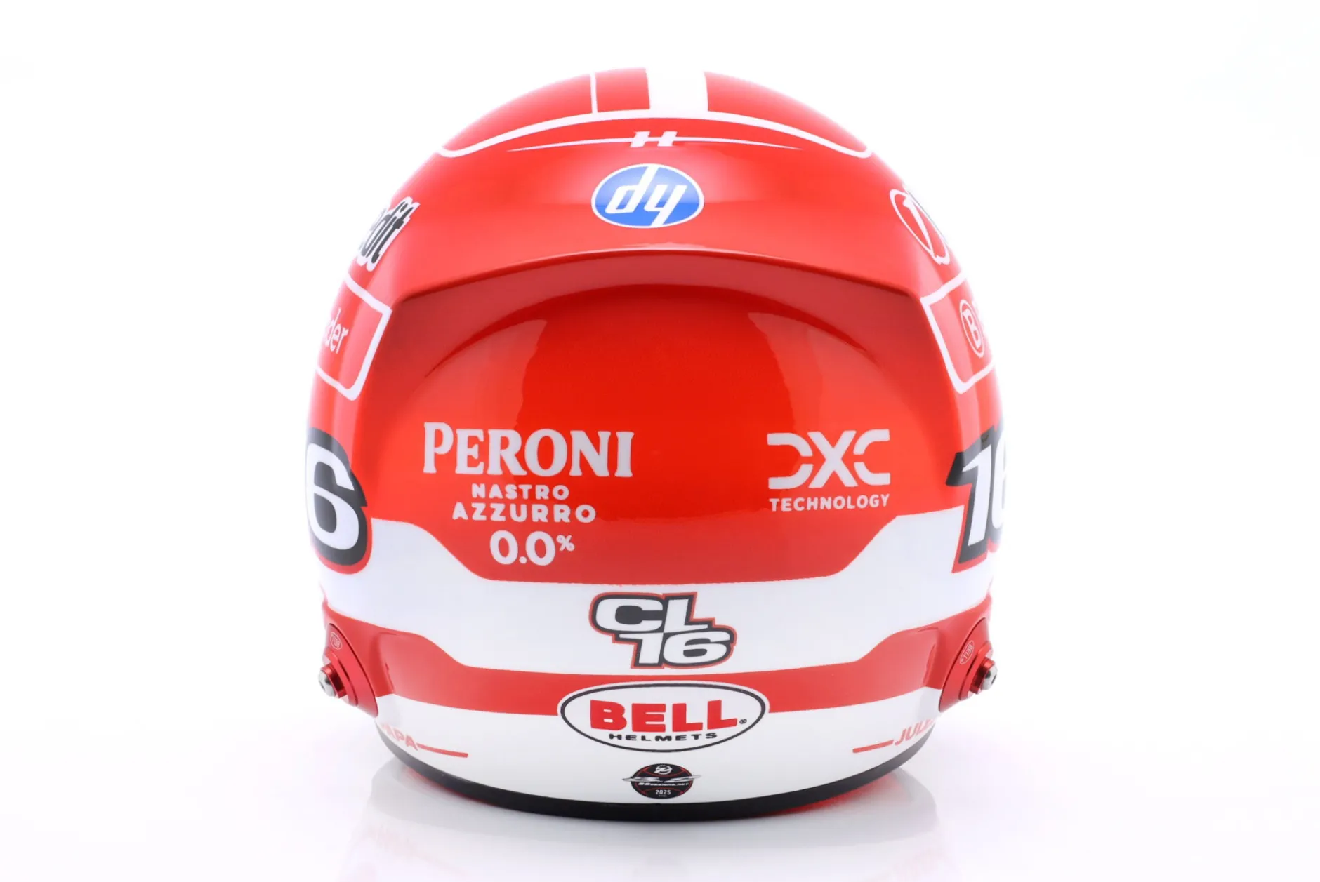 Charles Leclerc #16 Scuderia Ferrari Formel 1 2025 Helm 1:2 Bell