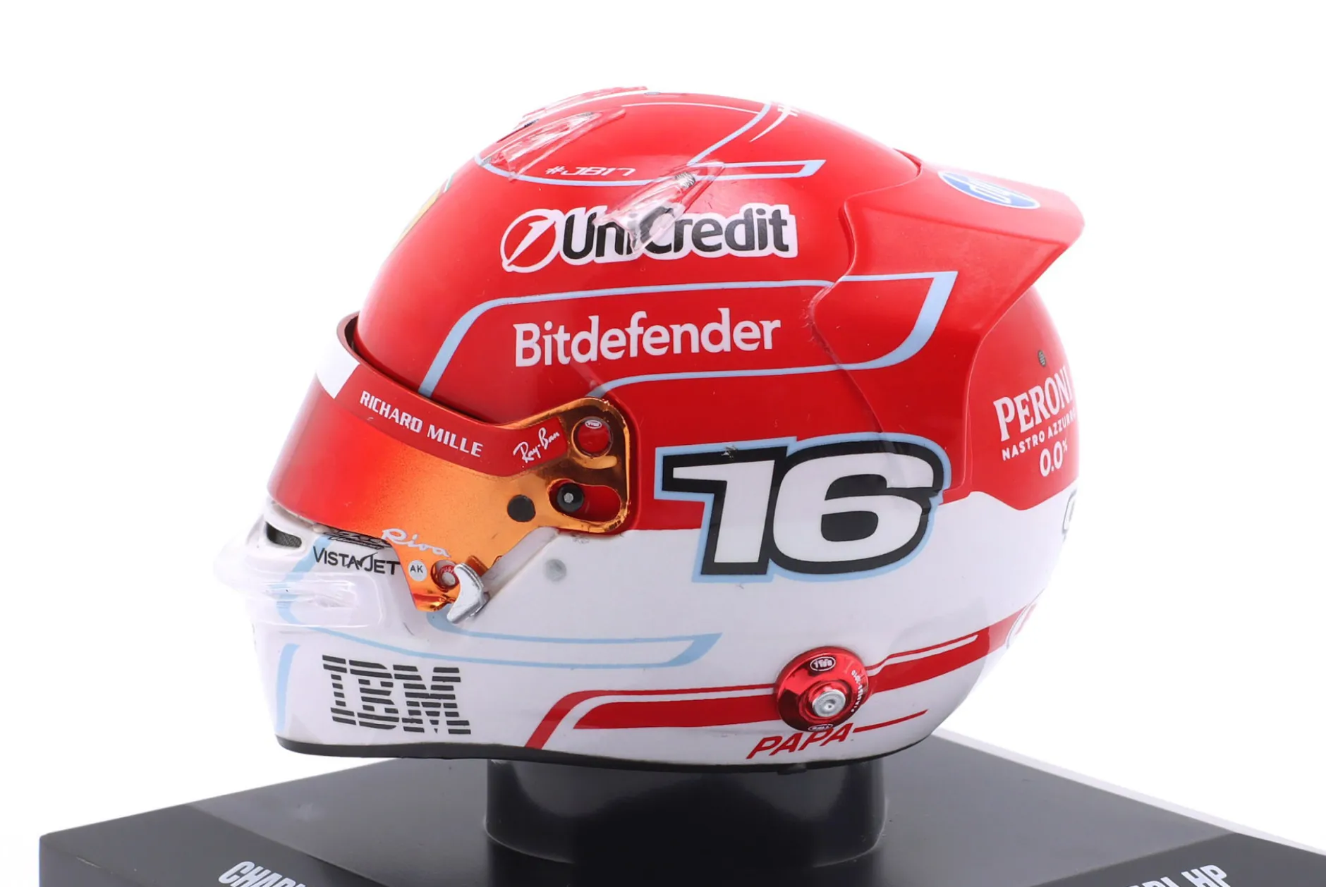 Charles Leclerc Scuderia Ferrari #16 2026 Formel 1 Helm 1:5 LookSmart