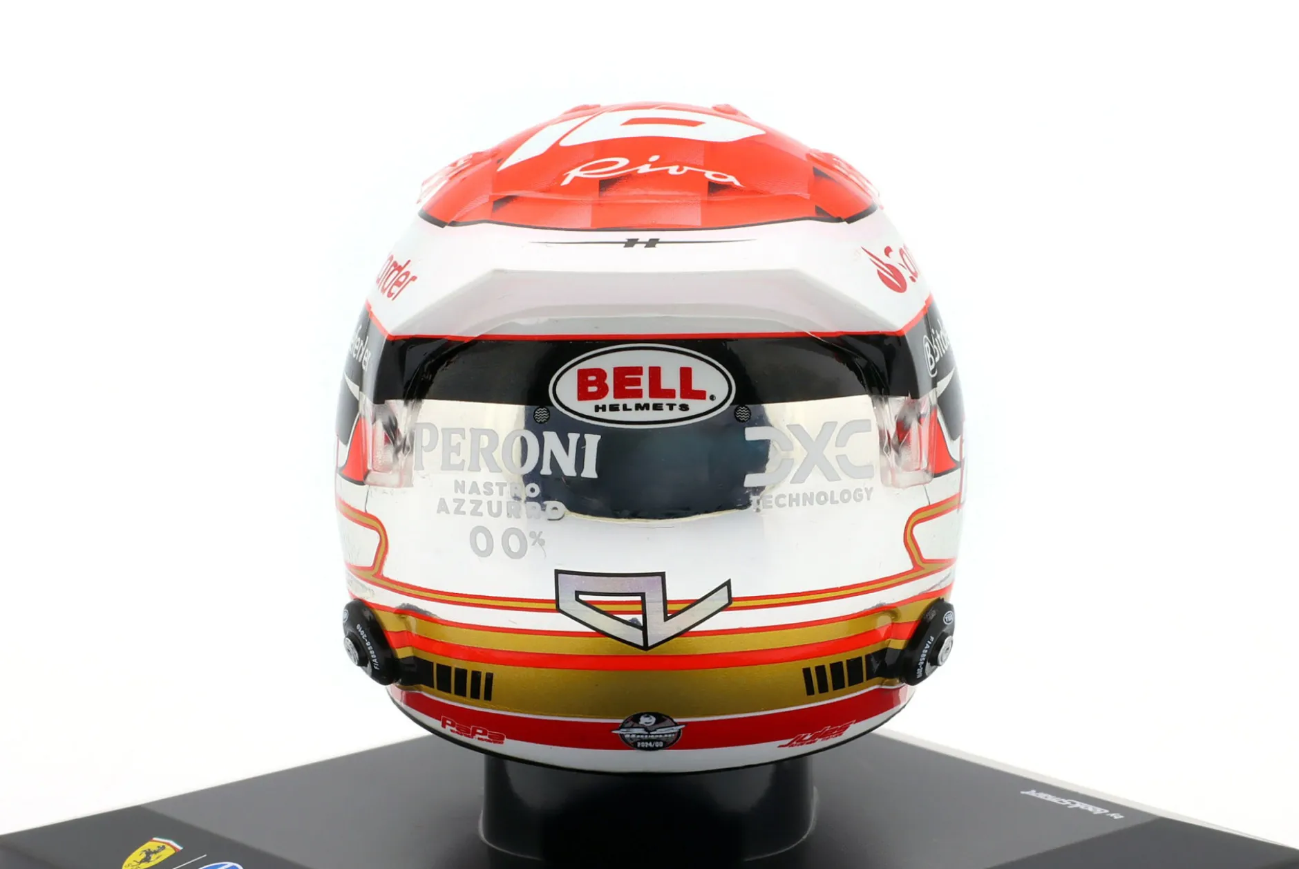 Charles Leclerc Scuderia Ferrari #16 4th Japan GP Formel 1 2024 Helm 1:5 LookSmart