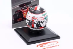 Charles Leclerc #16 Scuderia Ferrari SF21 Formel 1 2021 Helm 1:5 Spark Editions