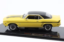 Chevrolet Camaro Yenko SYC Baujahr 1969 gelb / schwarz 1:43 Ixo