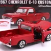 Chevrolet C-10 Custom Showtime Pickup LS3 Powered Baujahr 1967 rot 1:18 GMP