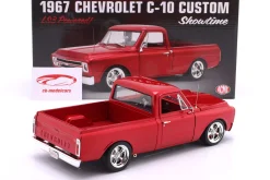 Chevrolet C-10 Custom Showtime Pickup LS3 Powered Baujahr 1967 rot 1:18 GMP