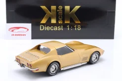 Chevrolet Corvette C3 Baujahr 1972 gold metallic 1:18 KK-Scale