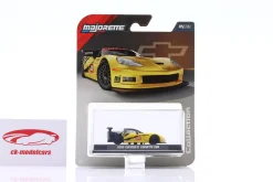 Chevrolet Corvette C6R #69 Baujahr 2005 gelb / schwarz 1:64 Majorette