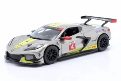 Chevrolet Corvette C8.R #4 Presentation Car 2020 grau / gelb 1:24 Bburago