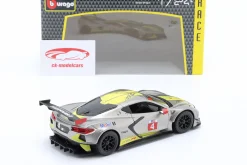 Chevrolet Corvette C8.R #4 Presentation Car 2020 grau / gelb 1:24 Bburago