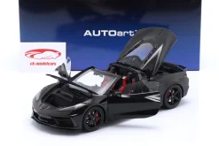 Chevrolet Corvette C8 Stingray Z51 Baujahr 2020 schwarz 1:18 AUTOart