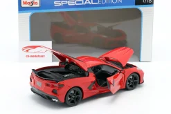 Chevrolet Corvette C8 Stingray Baujahr 2020 rot 1:18 Maisto