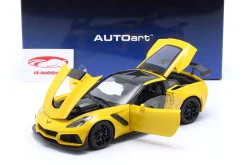 Chevrolet Corvette C7 ZR1 Baujahr 2019 racing gelb 1:18 AUTOart