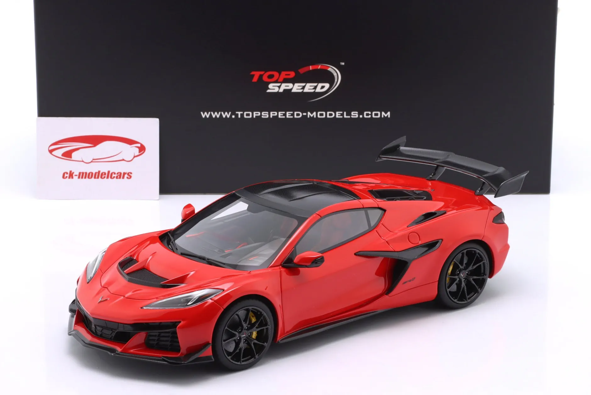 Chevrolet Corvette ZR1 Baujahr 2025 rot 1:18 TrueScale