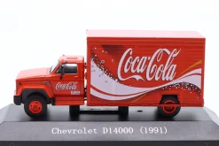 Chevrolet D14000 Coca-Cola Lieferwagen Baujahr 1991 rot 1:72 Edicola