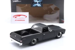 Chevrolet El Camino 1967 Fast X (Fast & Furious 10) 1:24 mattschwarz Jada Toys