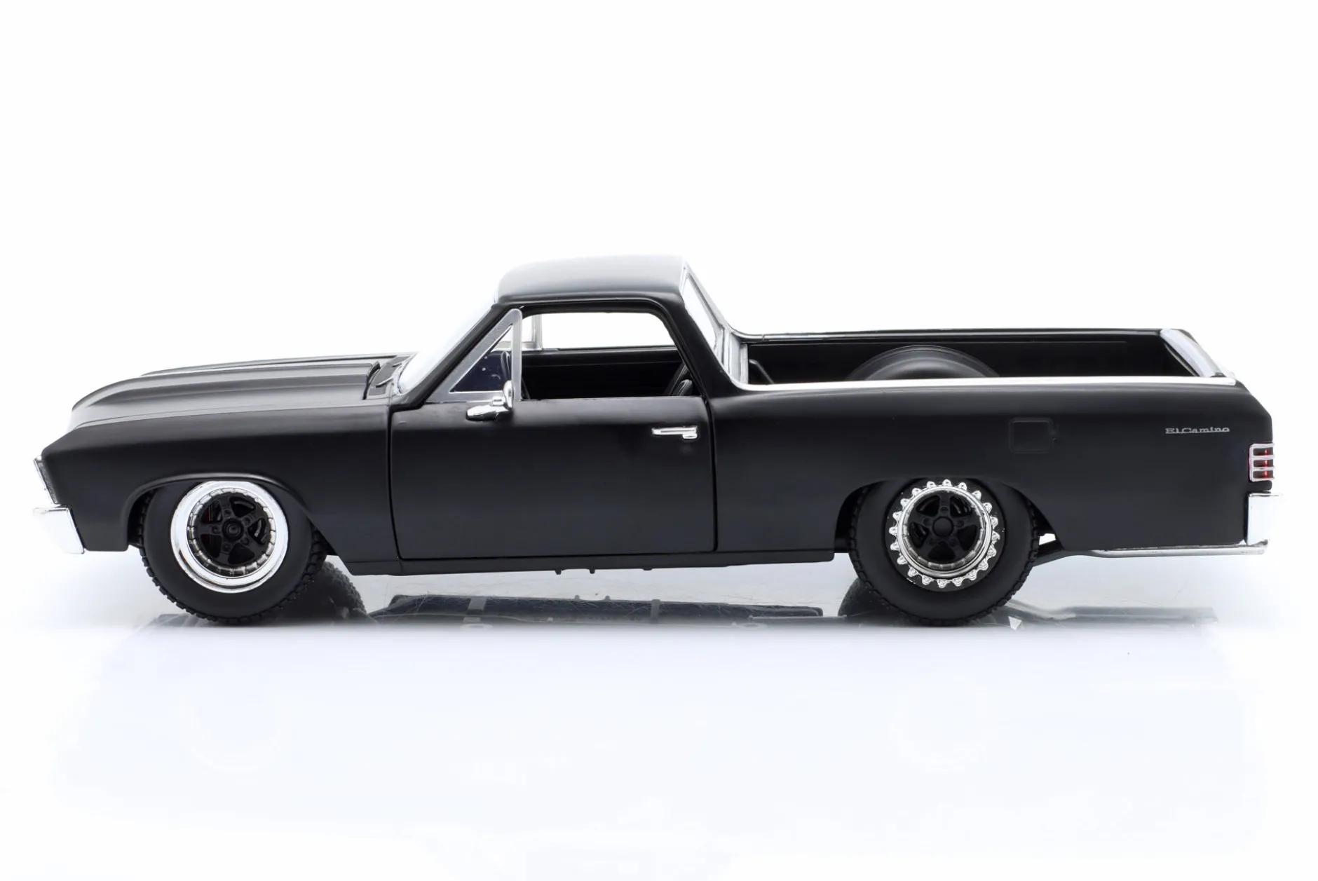 Chevrolet El Camino 1967 Fast X (Fast & Furious 10) 1:24 mattschwarz Jada Toys