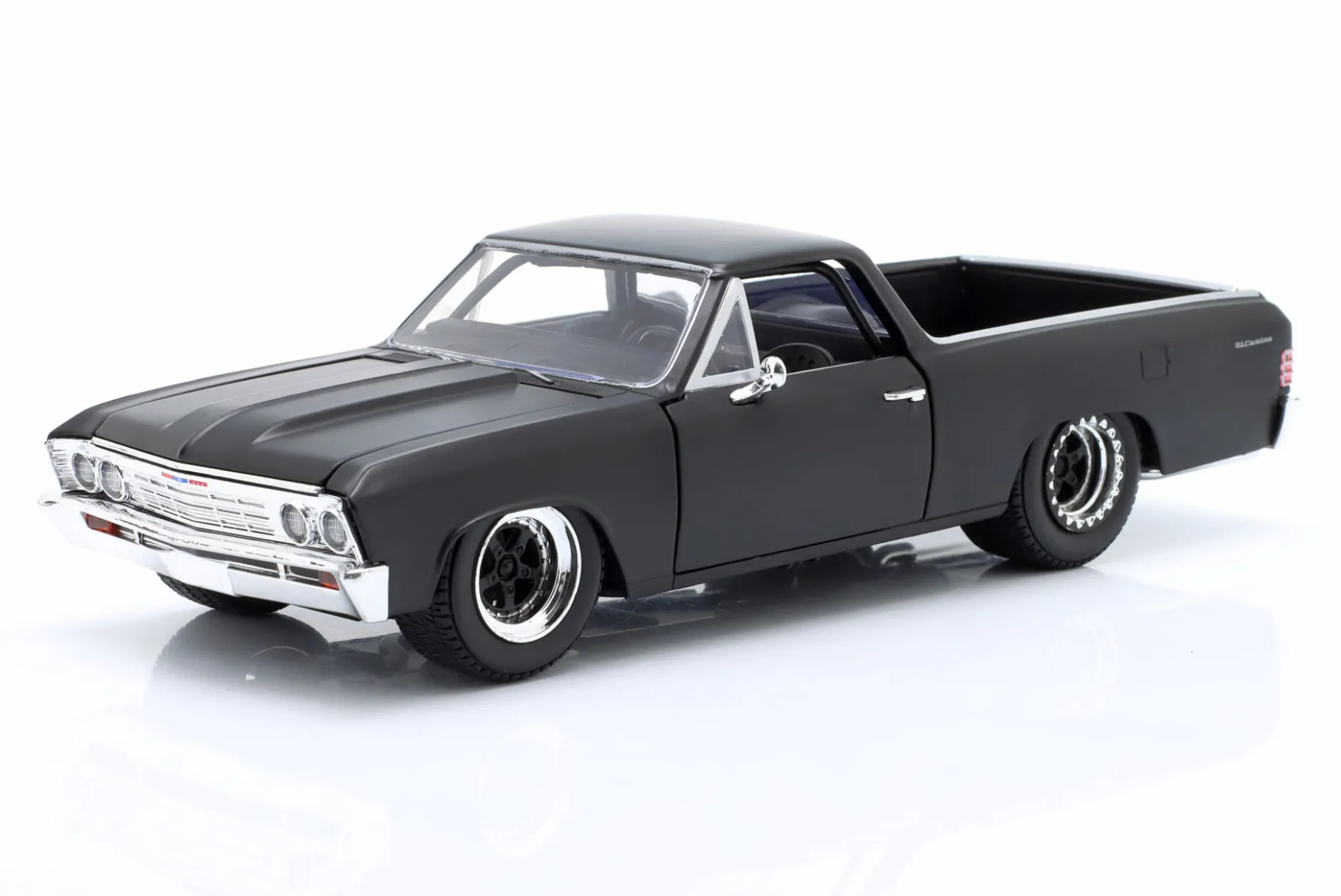 Chevrolet El Camino 1967 Fast X (Fast & Furious 10) 1:24 mattschwarz Jada Toys