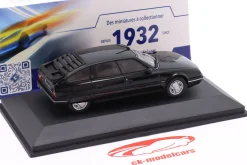 Citroen CX GTI Turbo II Baujahr 1989 onyxschwarz 1:43 Solido