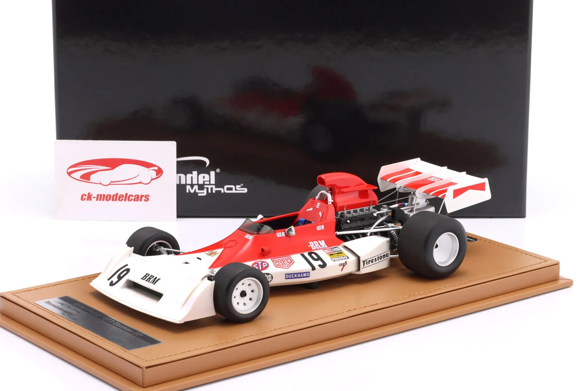 Clay Regazzoni BRM P160E #19 Deutschland GP Formel 1 1973 1:18 Tecnomodel