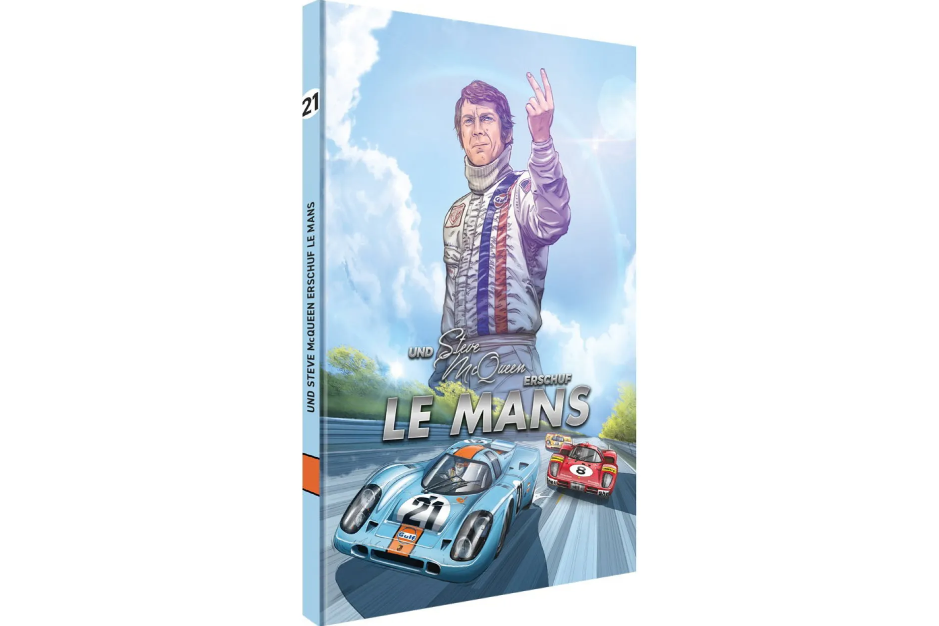 Comic: Und Steve McQueen erschuf LeMans (deutsch) / von Sandro Garbo