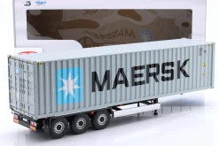 Containerauflieger MAERSK graublau 1:24 Solido