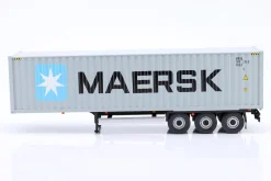 Containerauflieger MAERSK graublau 1:24 Solido