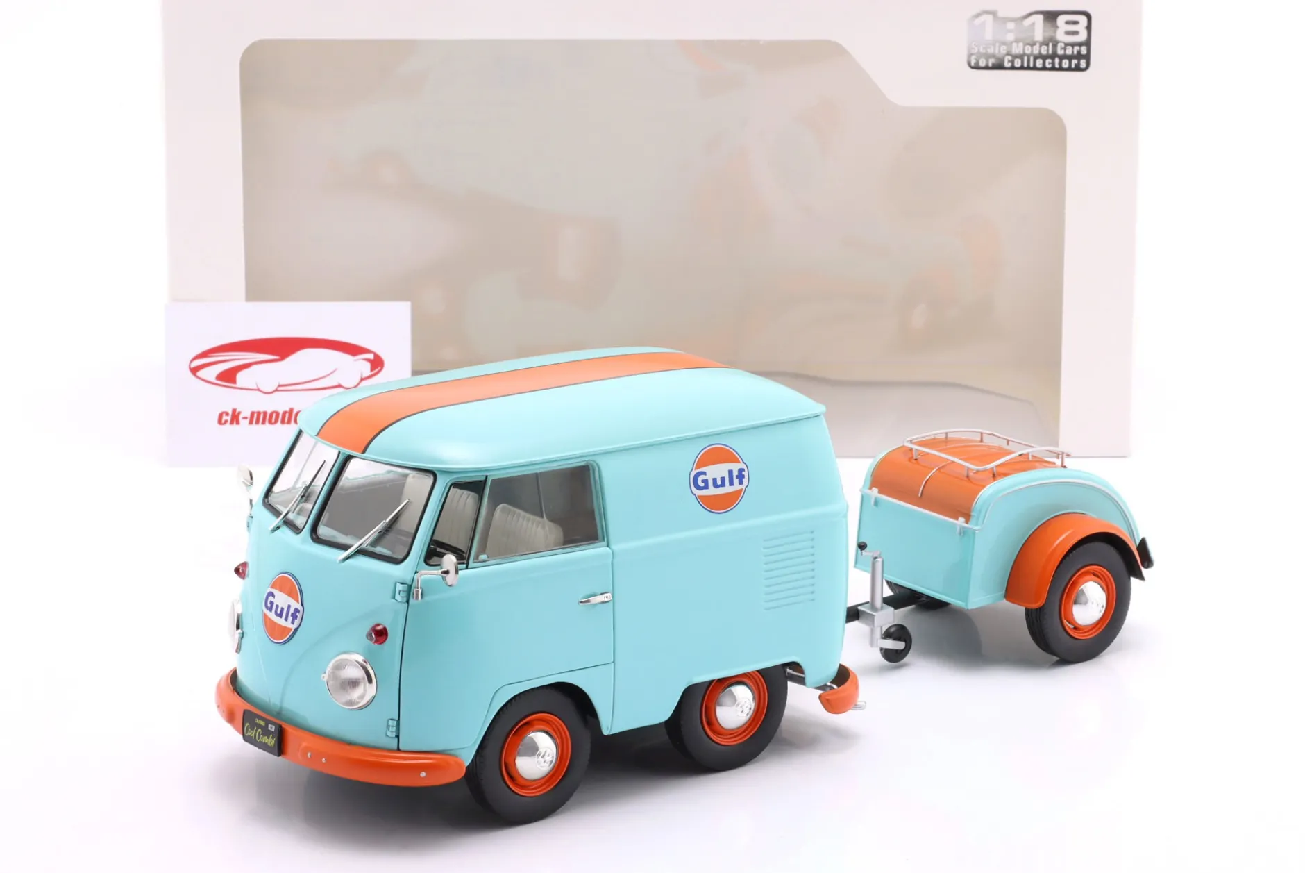 Cool Combi Gulf Tribute 2024 hellblau / orange 1:18 Solido