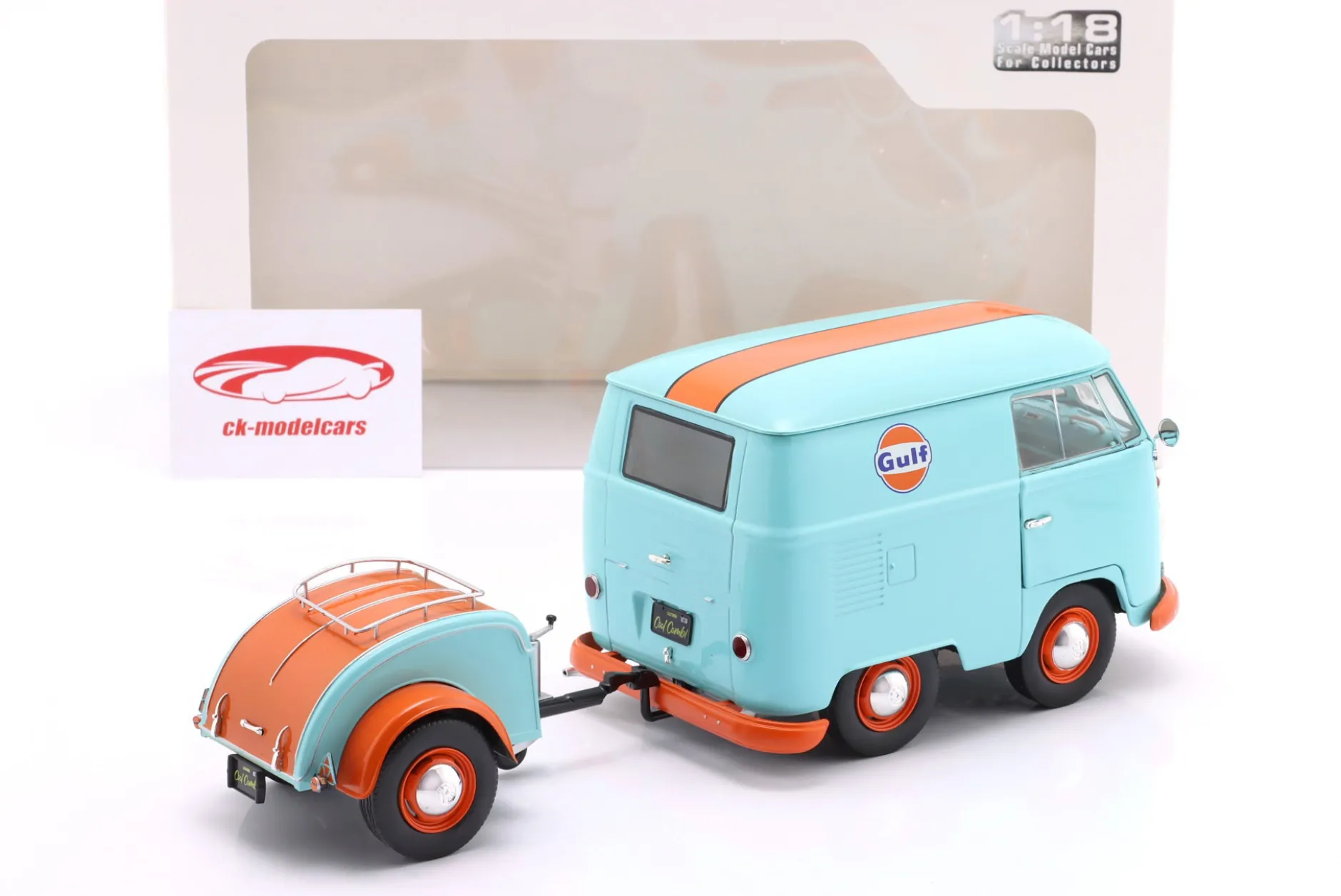 Cool Combi Gulf Tribute 2024 hellblau / orange 1:18 Solido