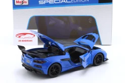Corvette ZR1 (C8) Coupe Baujahr 2026 Riptide blau metallic 1:18 Maisto