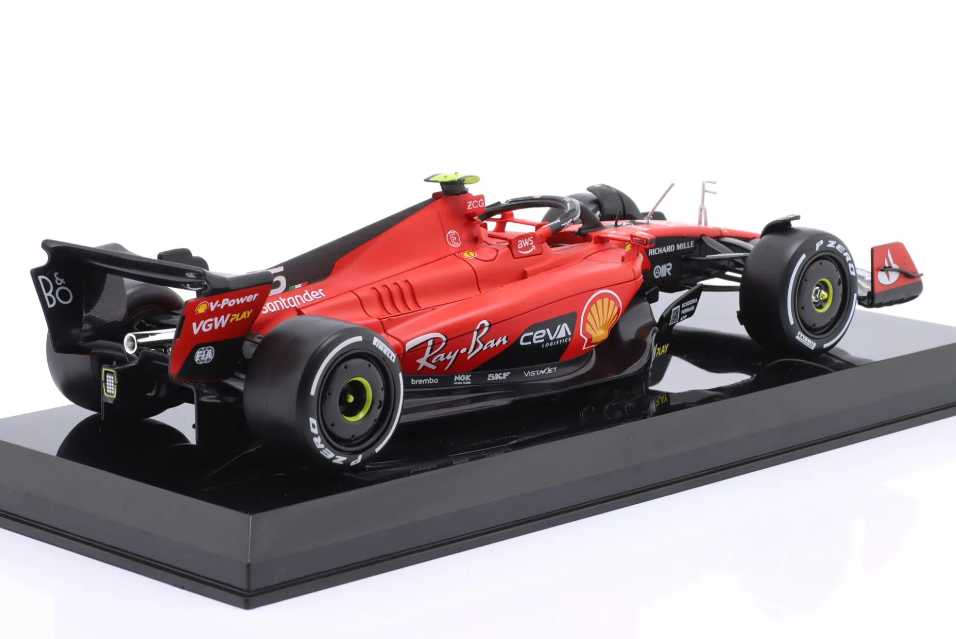 C. Sainz Ferrari SF-23 #55 Sieger Singapur GP Formel 1 2023 1:24 Premium Collectibles