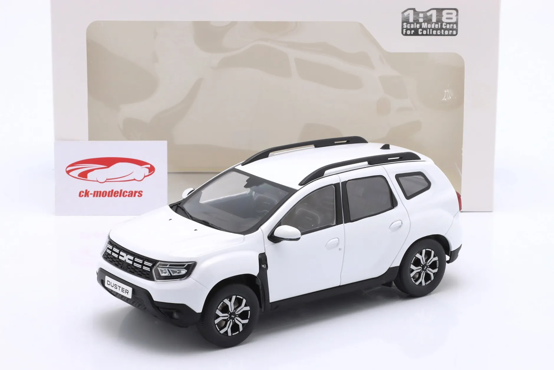 Dacia Duster PH.2.5 Baujahr 2024 weiß 1:18 Solido