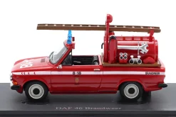 DAF 64 Feuerwehr Niederlande Baujahr 1974 rot 1:43 AutoCult