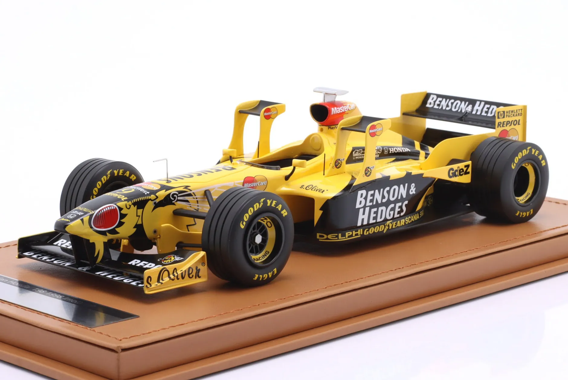 Damon Hill Jordan 197 #9 10th San Marino GP Formel 1 1998 1:18 Tecnomodel