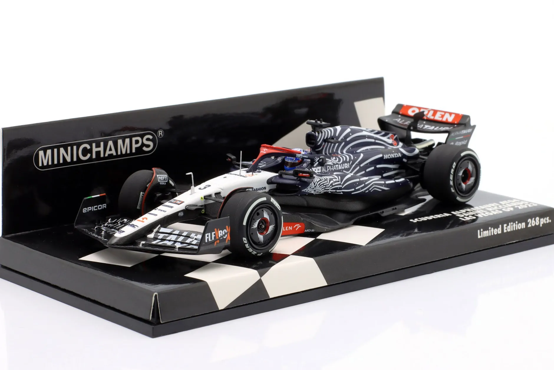 Daniel Ricciardo AlphaTauri AT04 #3 Las Vegas GP Formel 1 2023 1:43 Minichamps