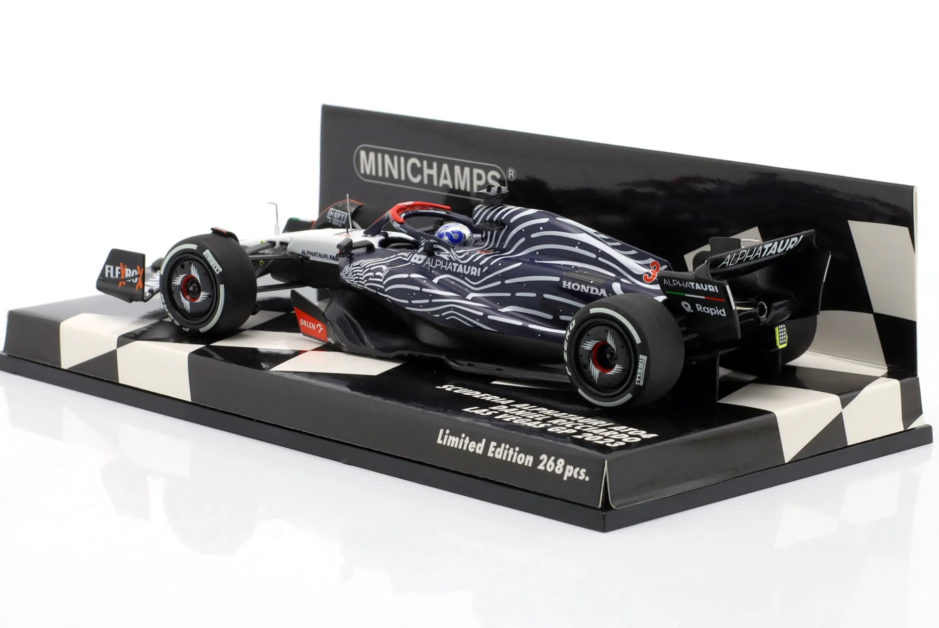 Daniel Ricciardo AlphaTauri AT04 #3 Las Vegas GP Formel 1 2023 1:43 Minichamps