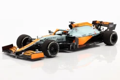 Daniel Ricciardo McLaren MCL35M #3 Monaco GP Formel 1 2021 1:18 Minichamps