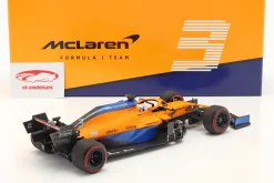 Daniel Ricciardo McLaren MCL35M #3 7th Bahrain GP Formel 1 2021 1:18 Minichamps