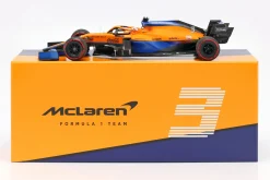 Daniel Ricciardo McLaren MCL35M #3 7th Bahrain GP Formel 1 2021 1:18 Minichamps