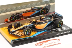 Daniel Ricciardo McLaren MCL36 #3 Bahrain GP Formel 1 2022 1:43 Minichamps