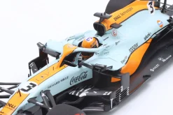 Daniel Ricciardo McLaren MCL35M Gulf #3 Monaco GP Formel 1 2021 1:18 Minichamps